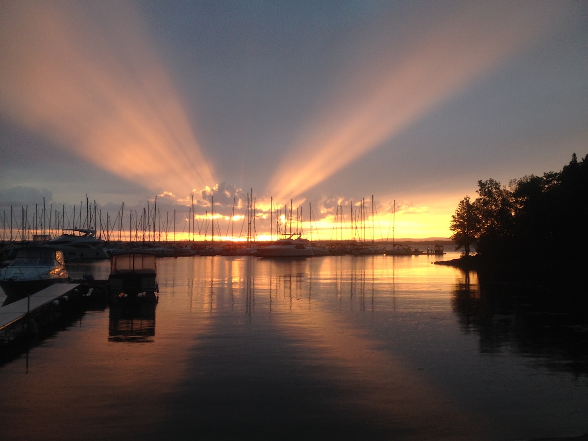 Camp on Lake Champlain