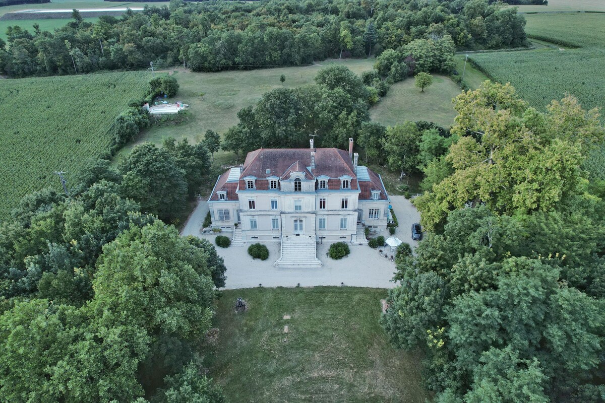 chambre dans château