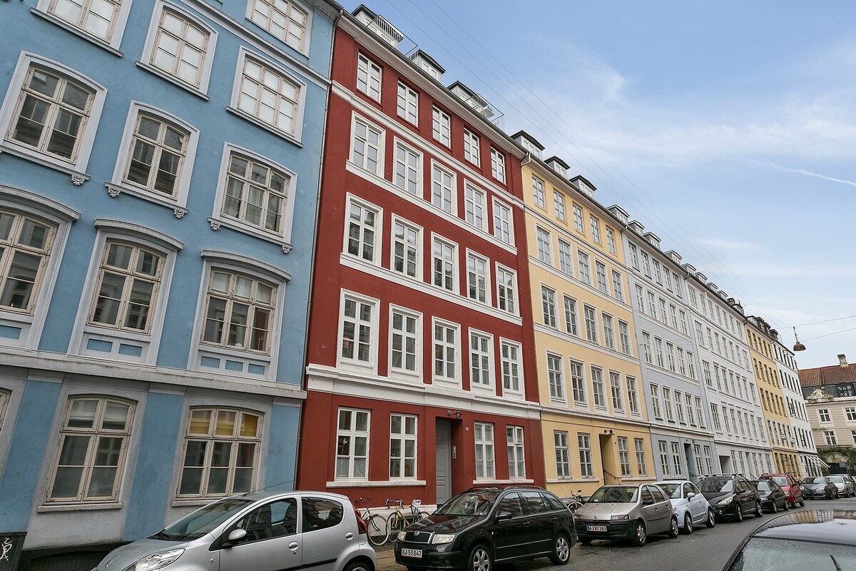 波希米亚单间公寓位于哥本哈根市中心！