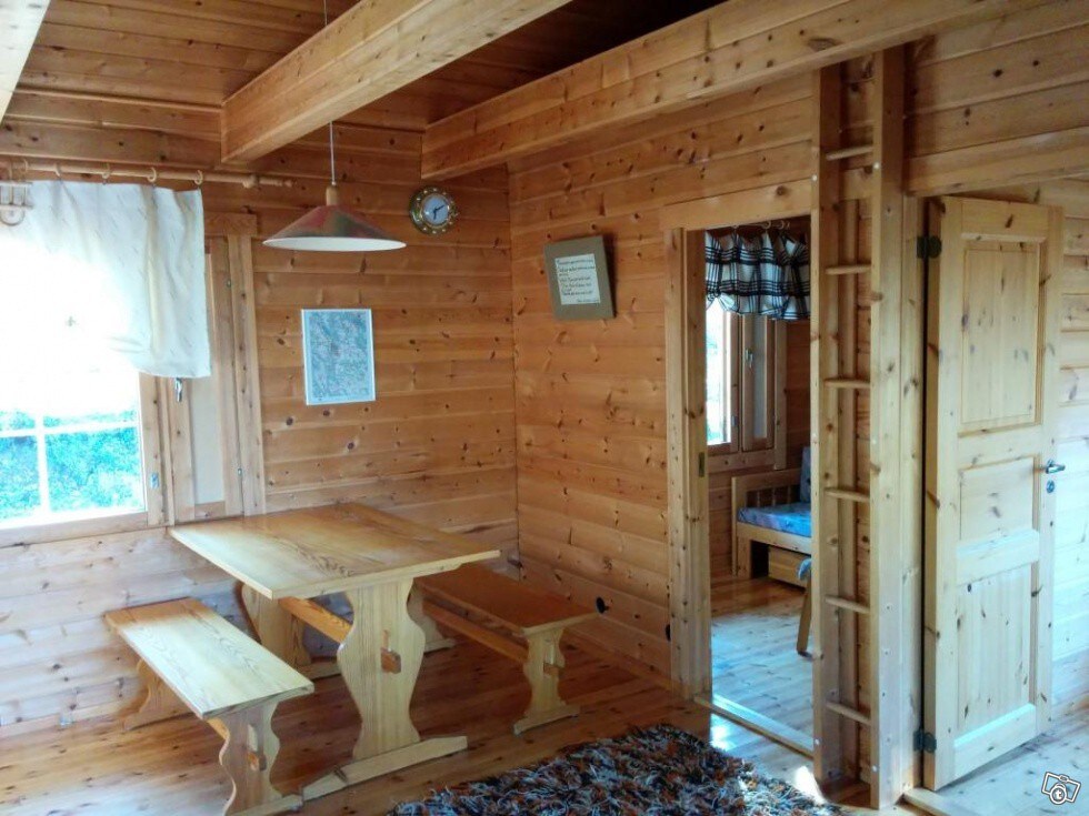 Kimppa-cabin/湖边森林别墅