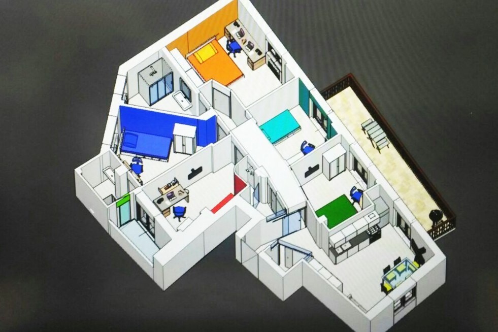 宽敞舒适，最多可容纳12位房客， 5间卧室和3个卫生间
