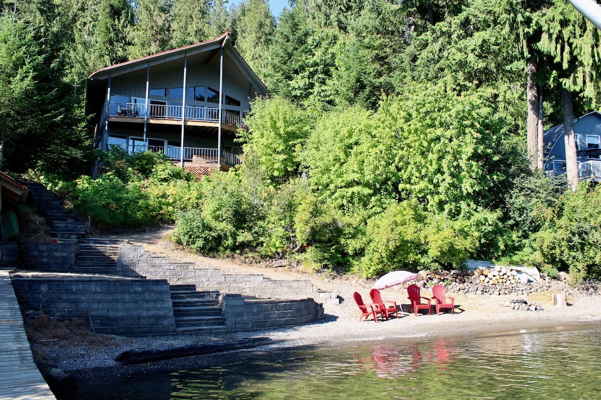 Family fun cabin on Rockford bay