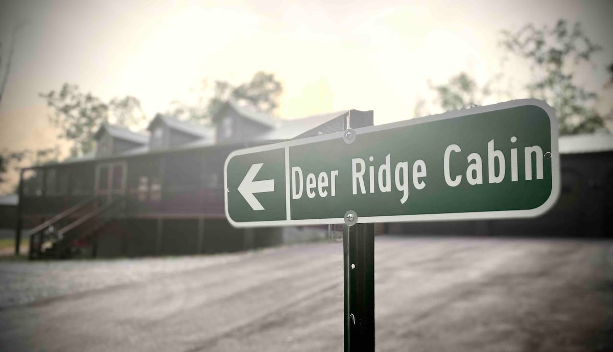 Find your tranquility at Deer Ridge Cabin.