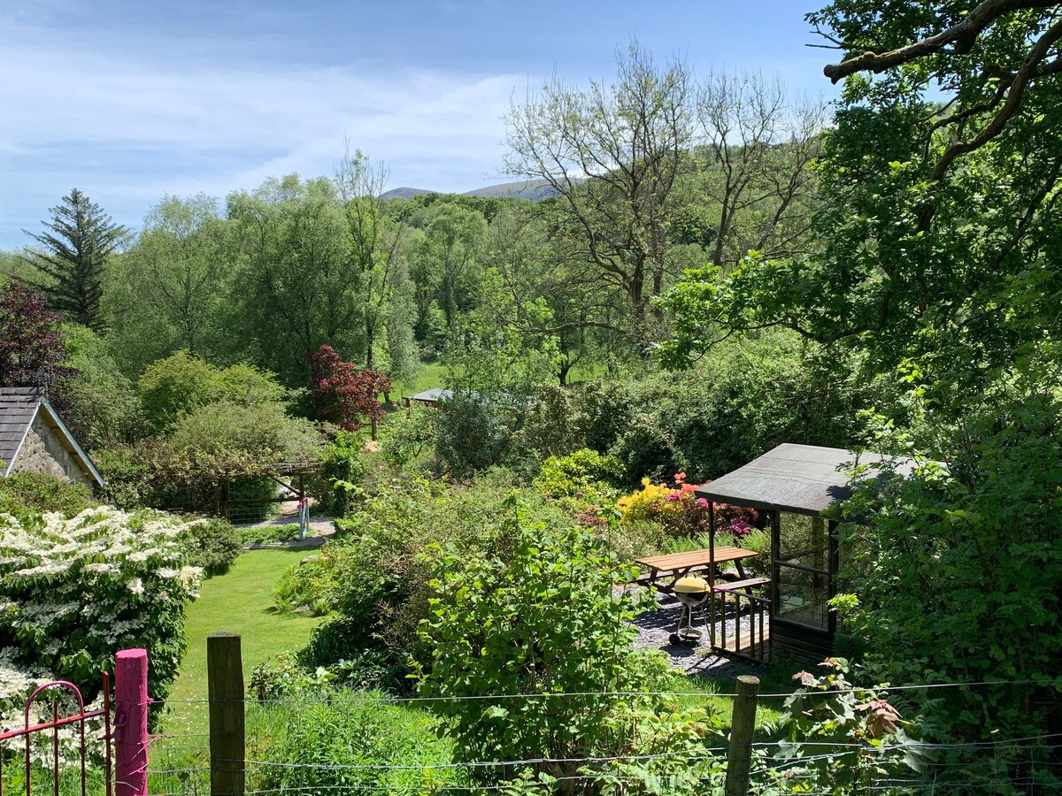 位于斯诺多尼亚国家公园（ Snowdonia National Park ）的舒适小屋。