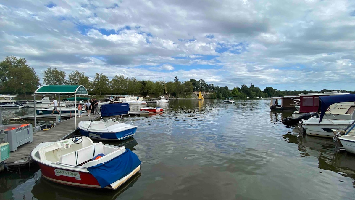 Studio près du port et de la Vélodyssée Sucé/Erdre