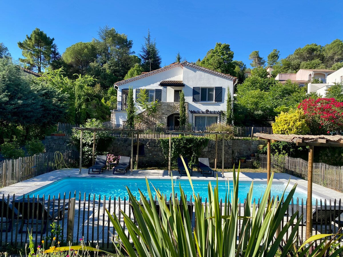 Appart 6 pers dans maison. Piscine jardin  Anduze