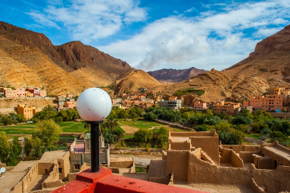 Riad Les Gardens de Todgha -三卧室