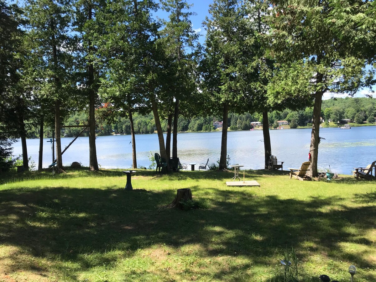 Chalet paisible au bord de l'eau du lac Sinclair