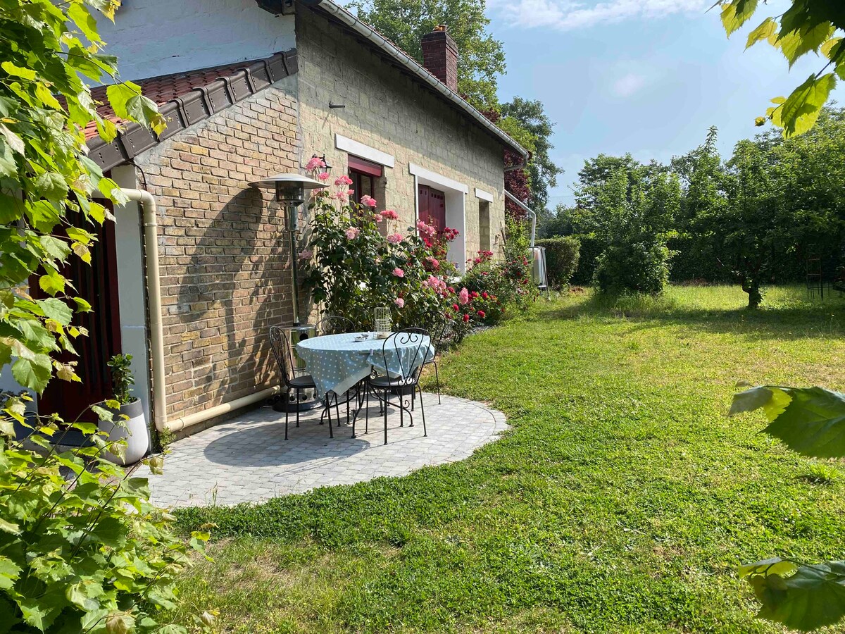 Gîte épicéa indépendant avec jardin