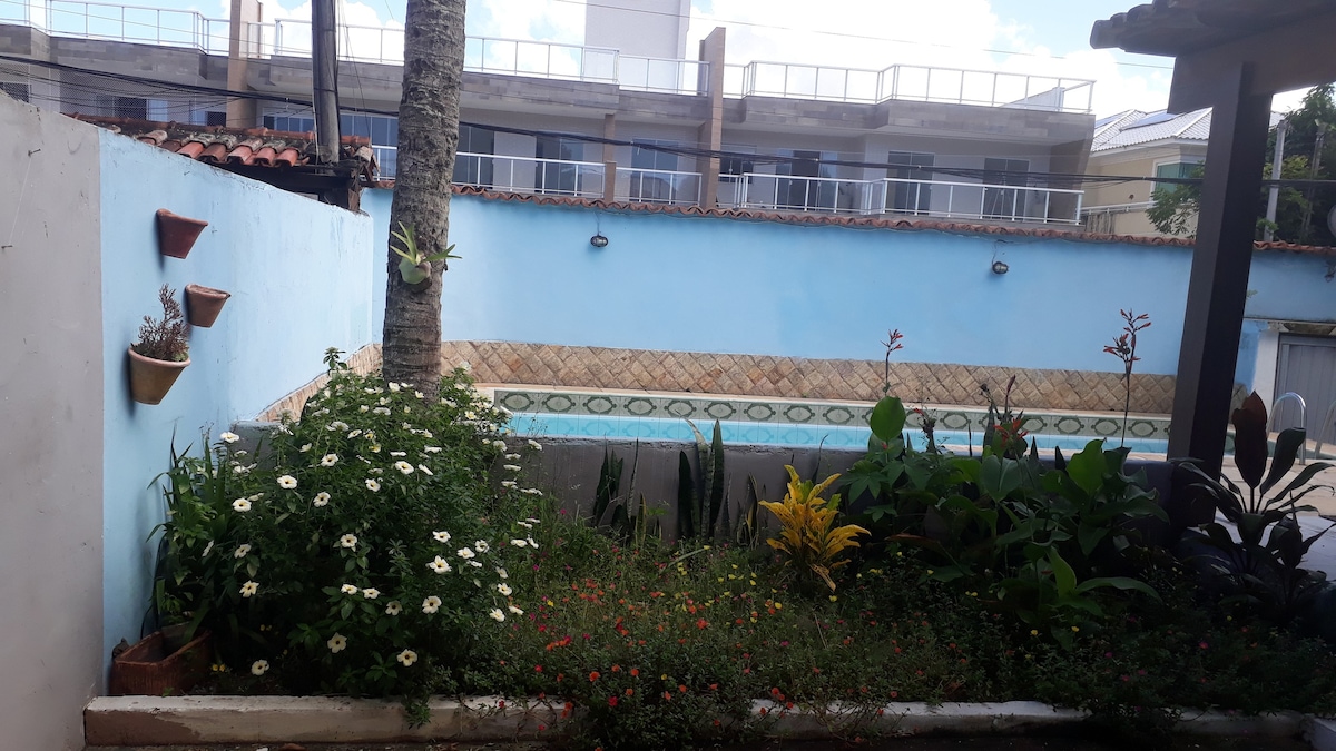 Casa com piscina e independente em Cabo Frio rj