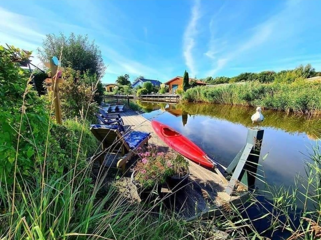 De Parel van Zeeland ，海边有桑拿房。