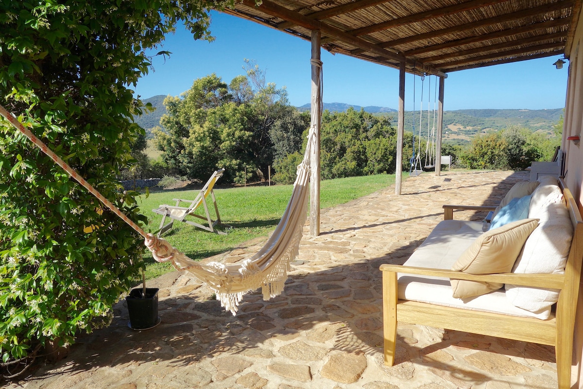 Villa in the countryside with beautiful view