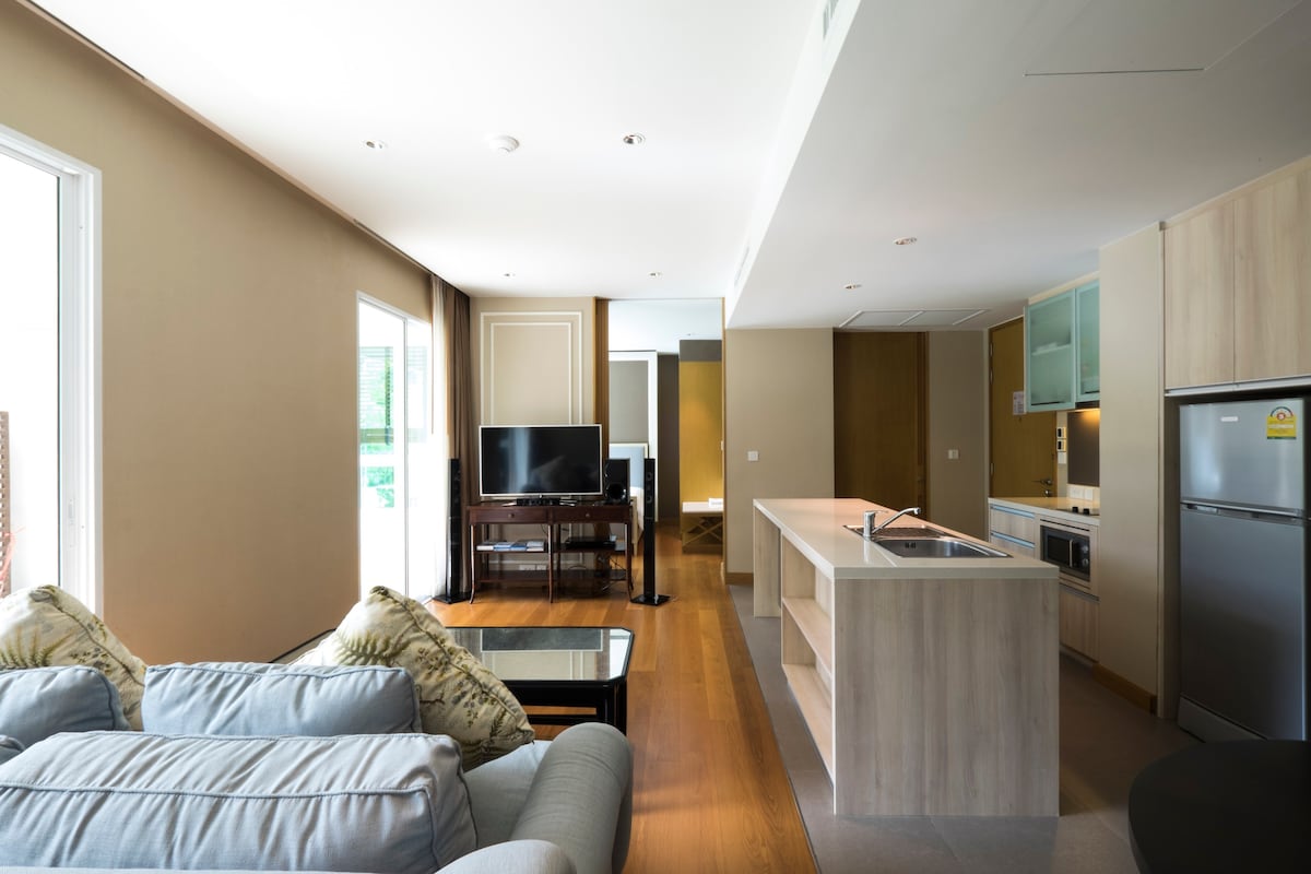2卧室Amari公寓（ 100平方米） ，提供免费Wi-Fi