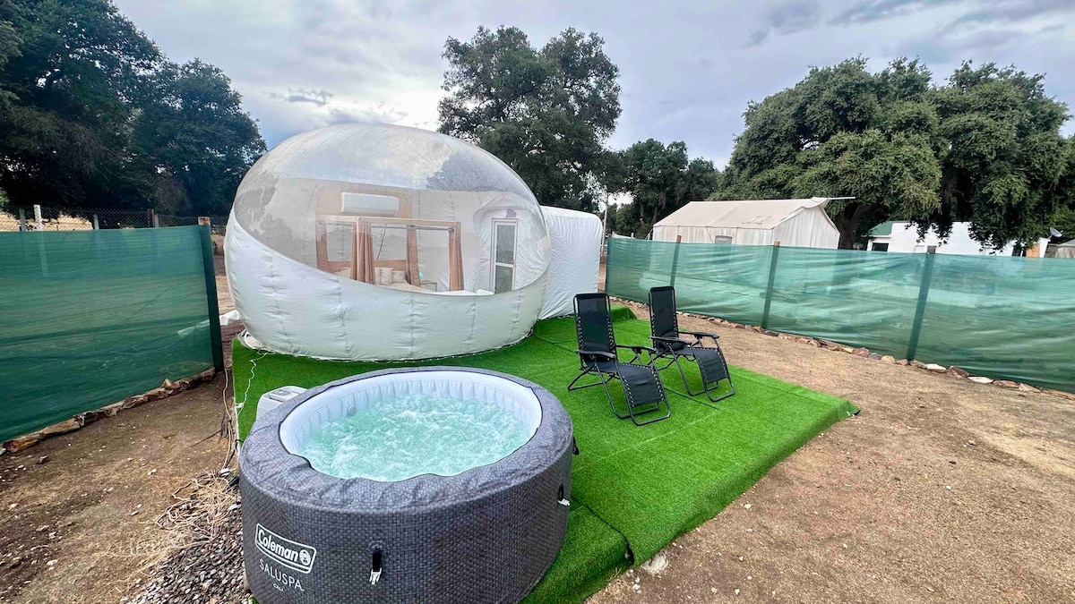 Bubble dome with Jacuzzi 2