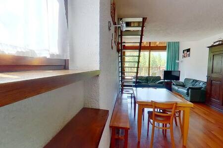 Apartment with terrace in Sansicario