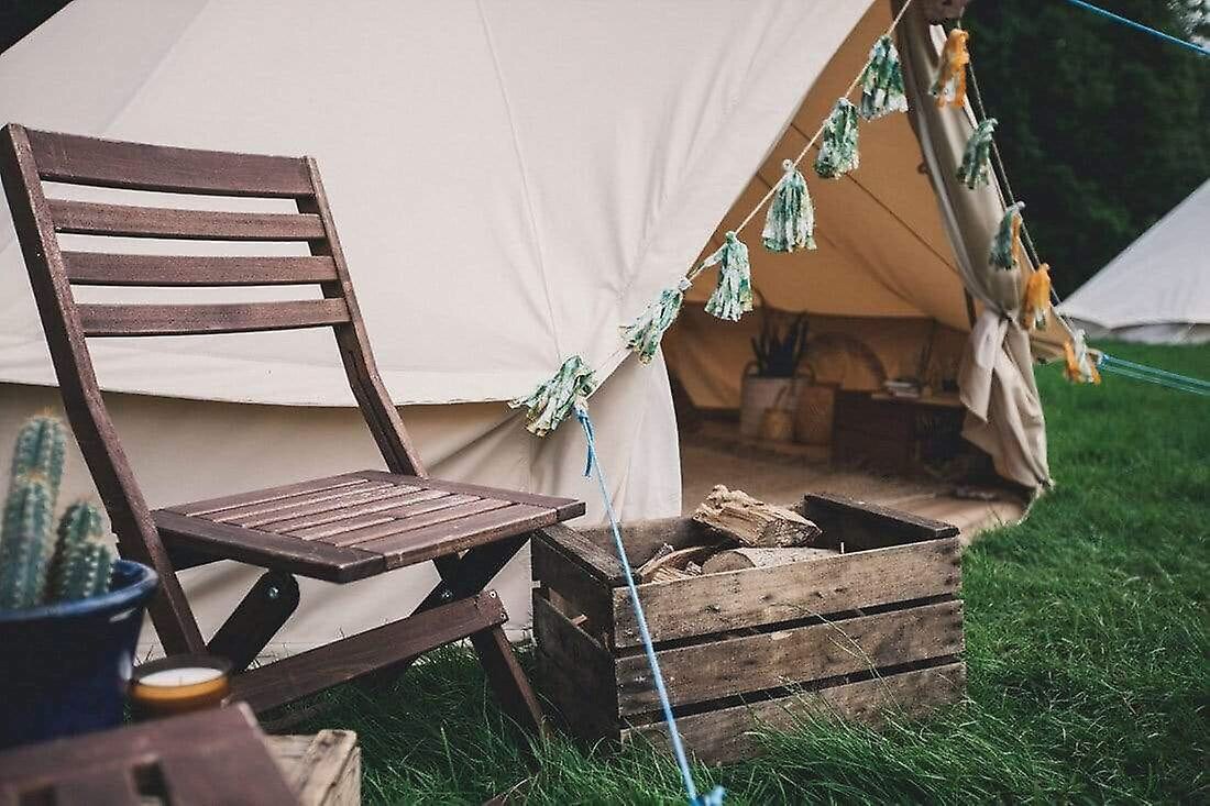 Glamping i skøn natur (tag hesten med)