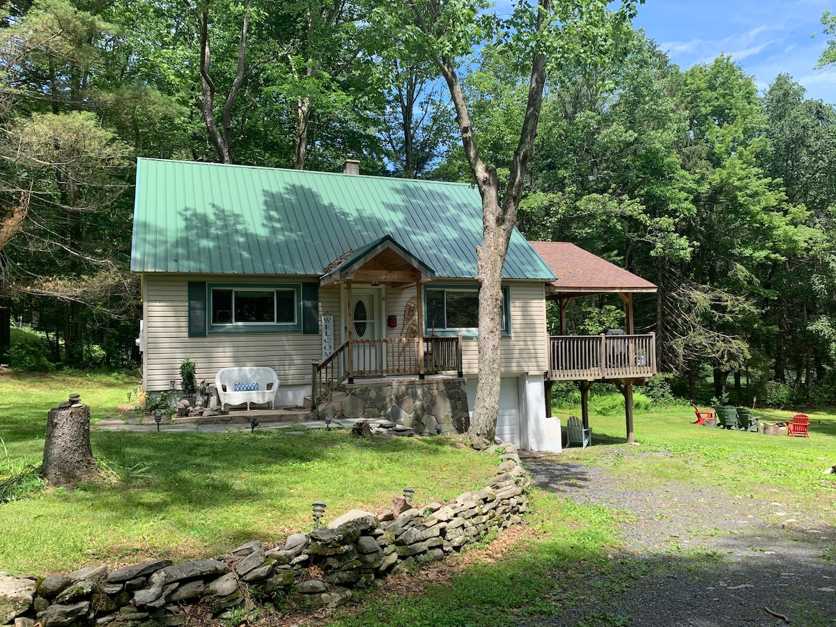 特拉华河滨小屋（ Delaware Riverfront Cabin ）距离纽约市仅90英里