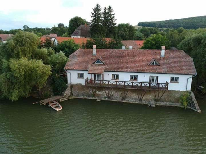 Rustical house at a  peaceful lake