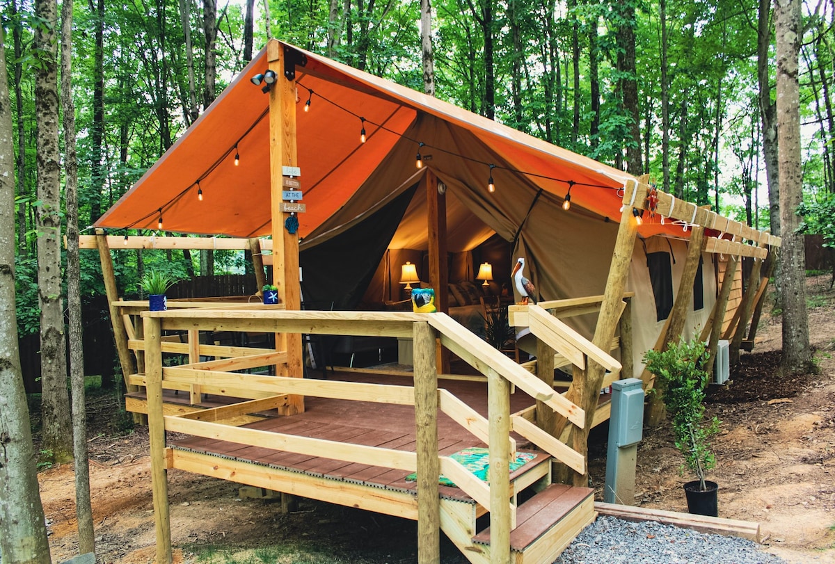 Tropical Sun - Luxury Glamping Tent