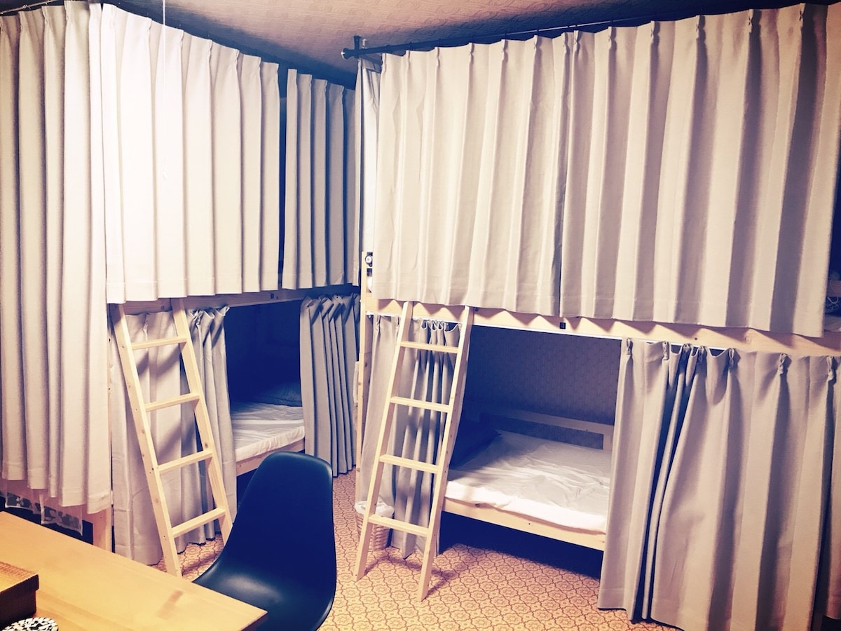 男女混合相部屋(ベッド)Bunkbed/Mix dormitory/Hostel291 ③