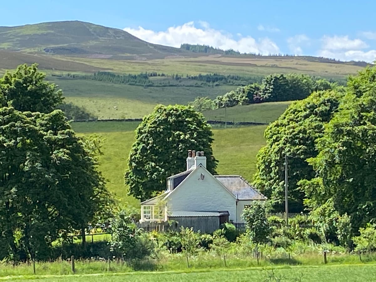 Brewlands Cottage, riverbank hot tub, Glenisla