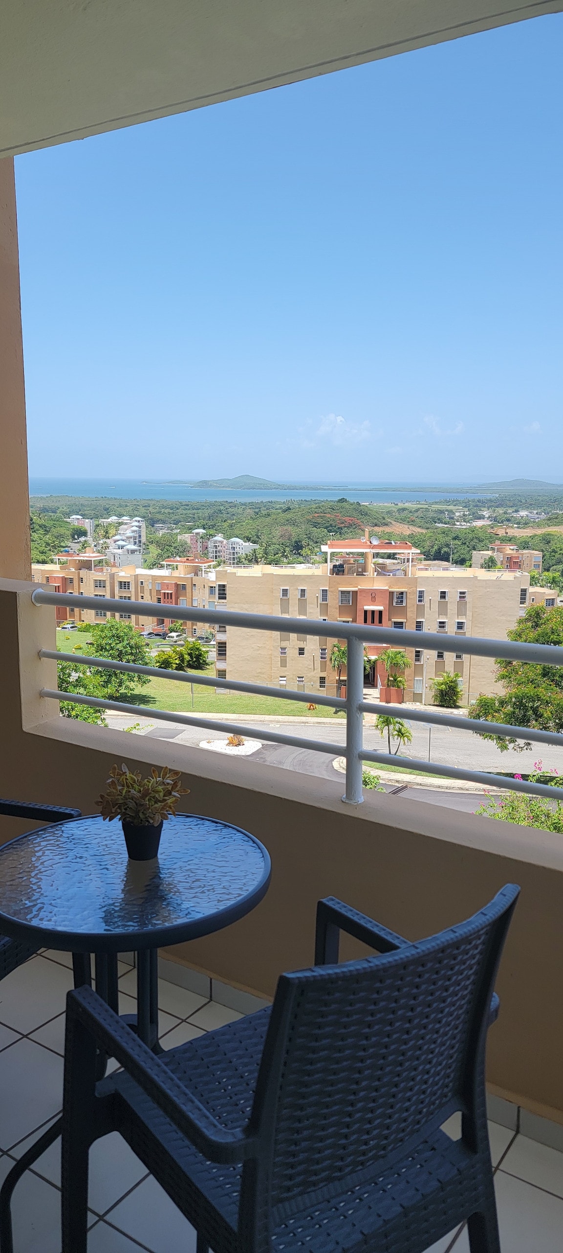 Relajante Apartamento con vista al mar.