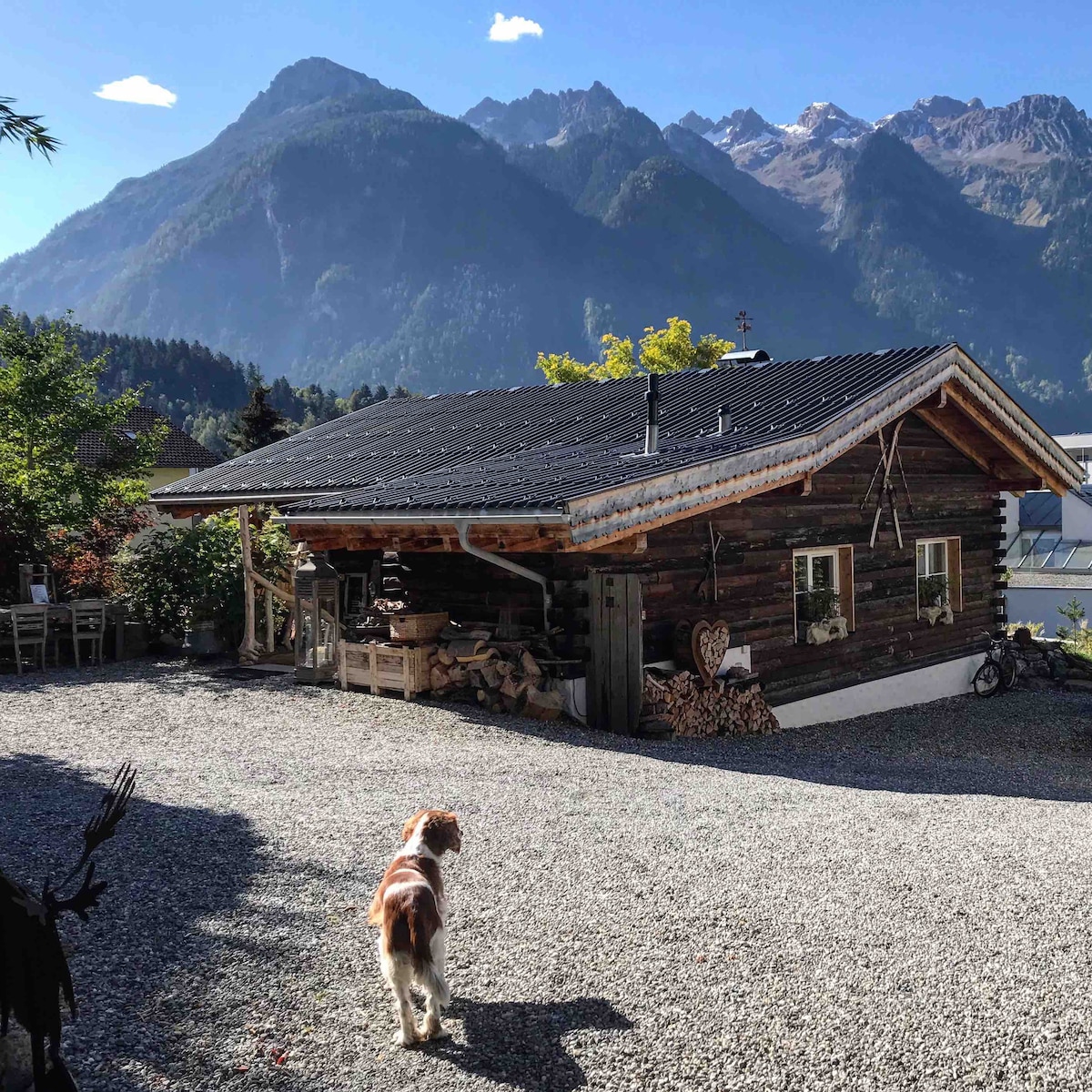 Alpine dream Bludenz度假木屋（提供室外保健）