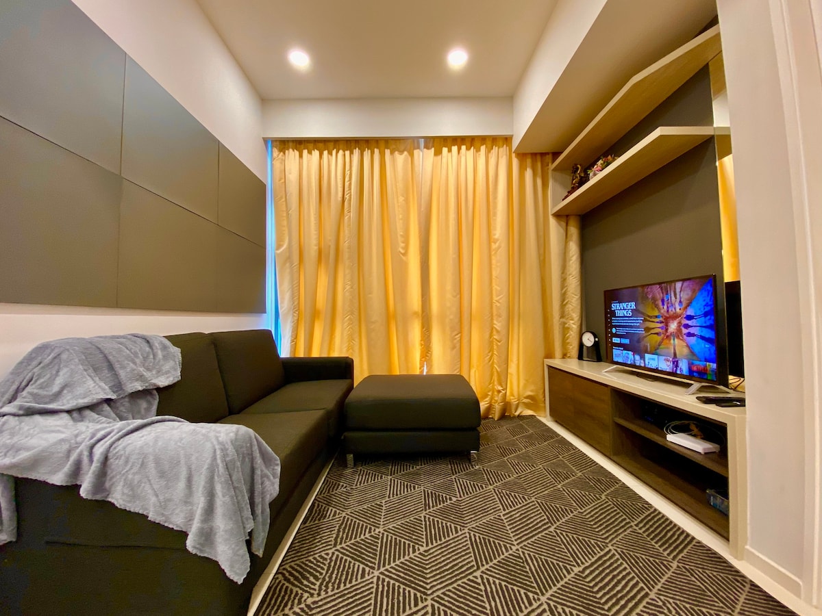 37 ：明亮舒适的公寓|吉隆坡市中心