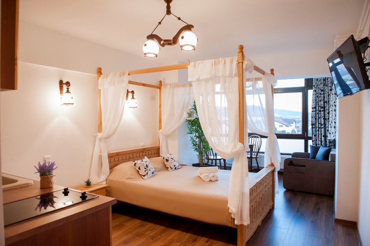 浪漫舒适公寓带空调和免费公寓-莲花公寓