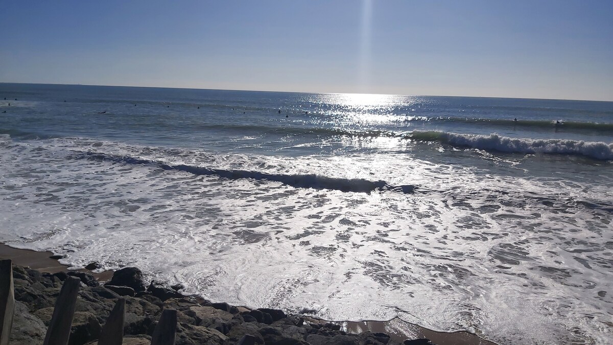 Appart à 50 m de la plage.