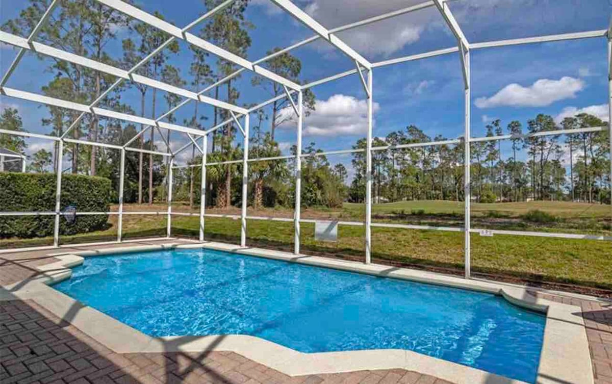 Spacious Pool Golf Course View 4BR&3BT 15’toDisney