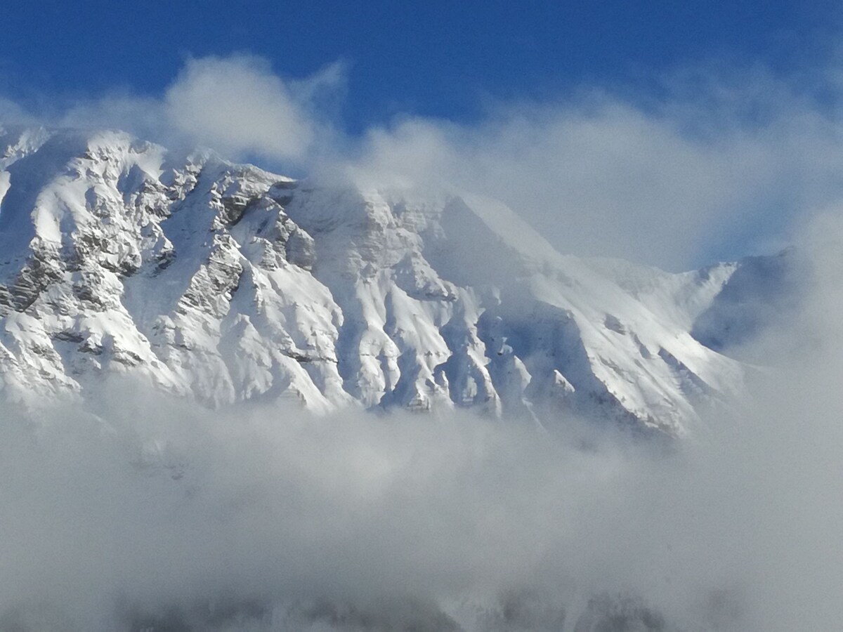 Plein sud, belle vue montagne, grande terrasse