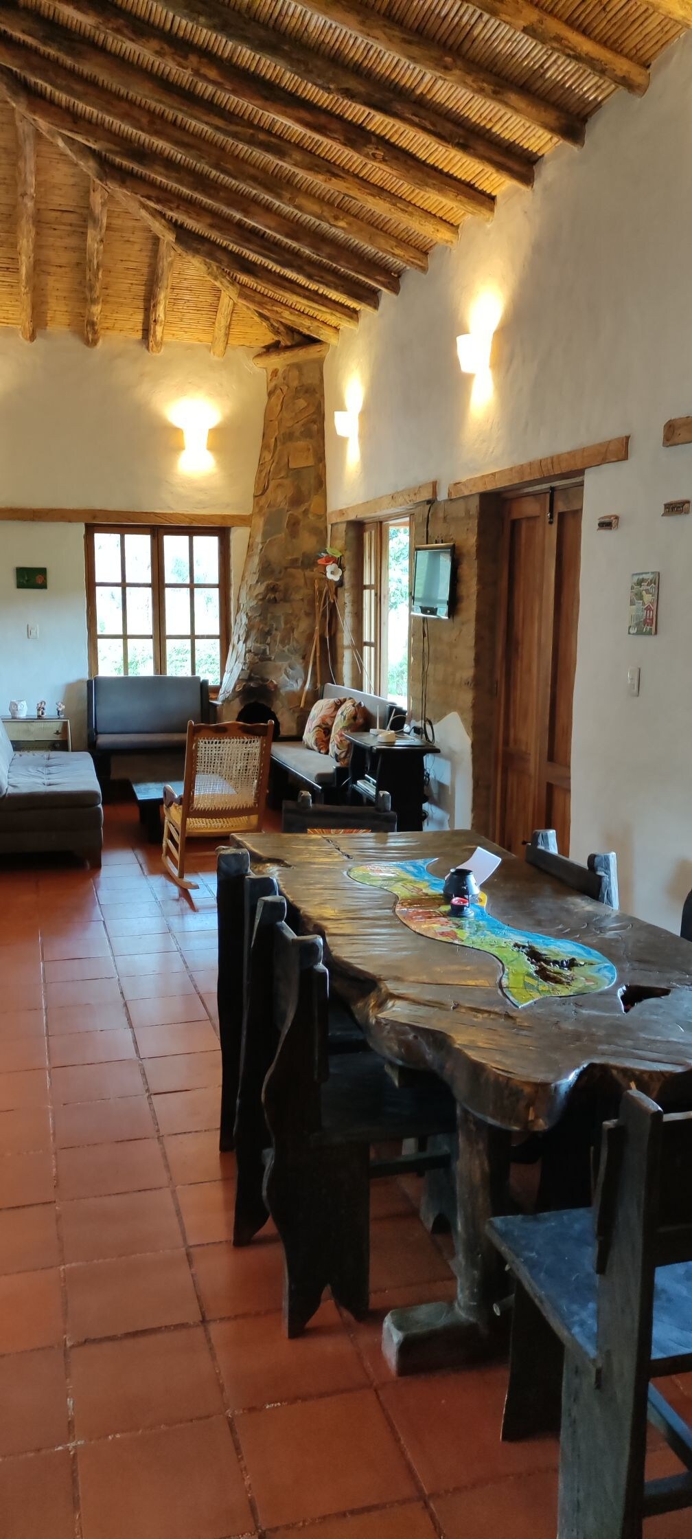 Casa campestre con acceso a rio privado en Raquira