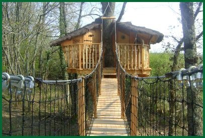 Cabane perchée 2/4 pers (Indre, centre)