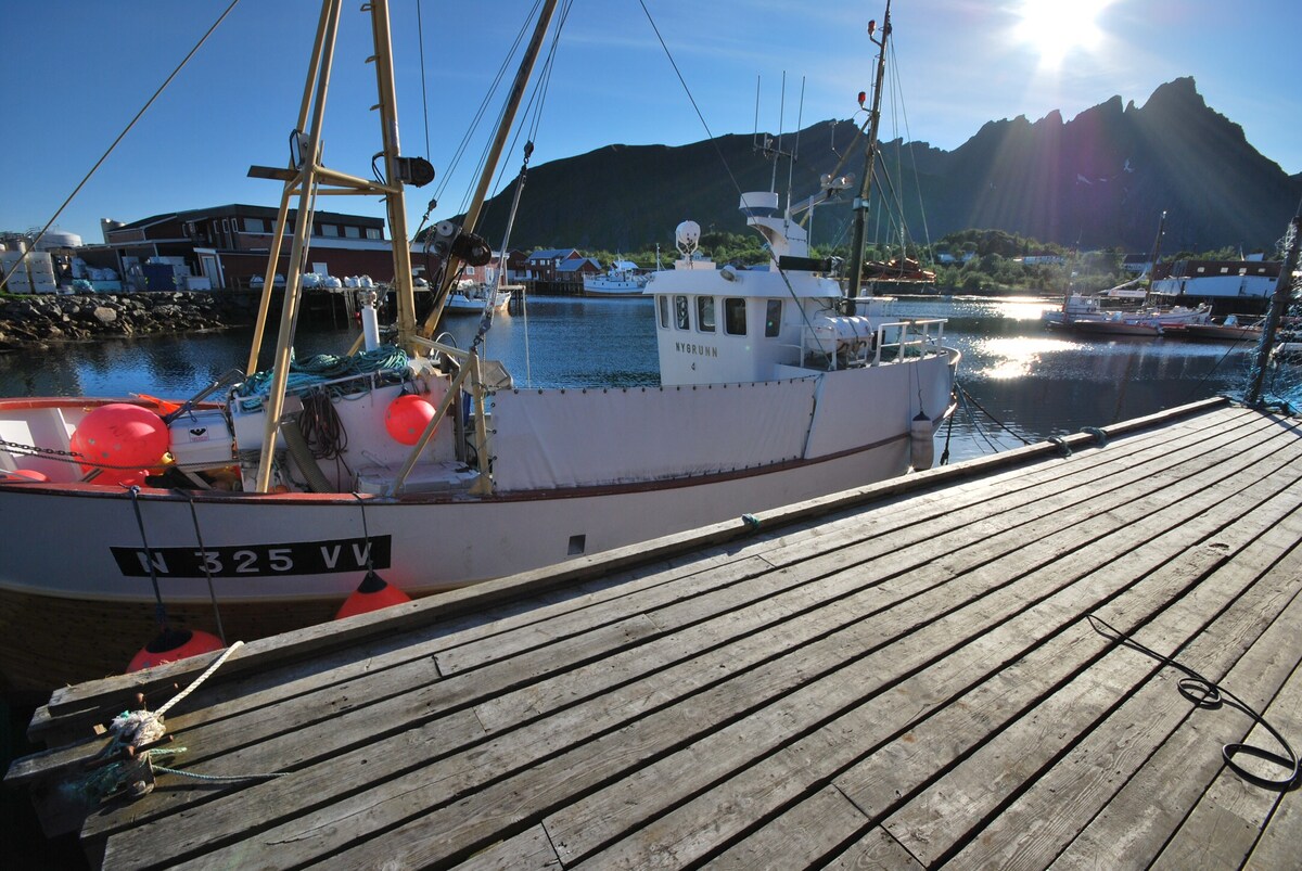 Lofoten Ballstad海景公寓