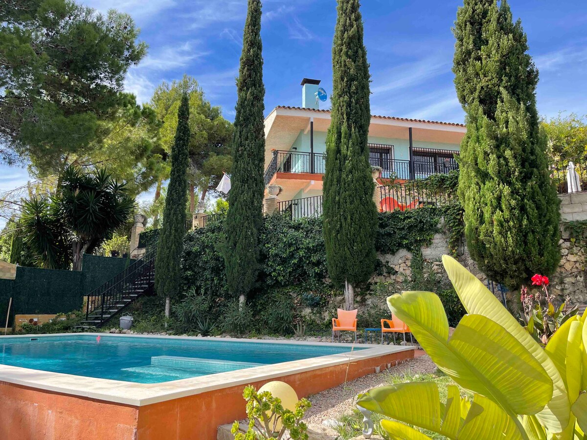 Luxe kamer El Sueño & eigen badkamer bij Valencia