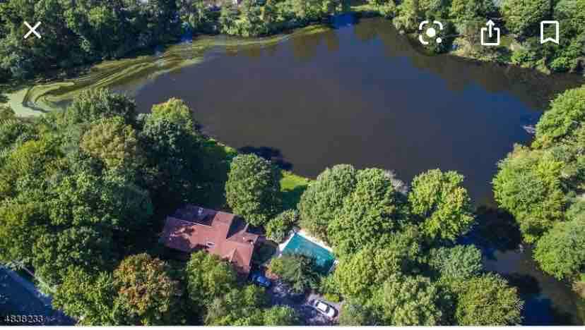 Lakefront home with private pool & parking