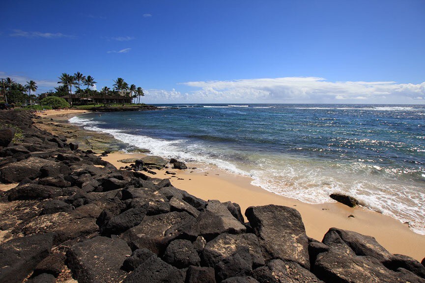 拉威海滩（ Lawai Beach ） 1卧室别墅