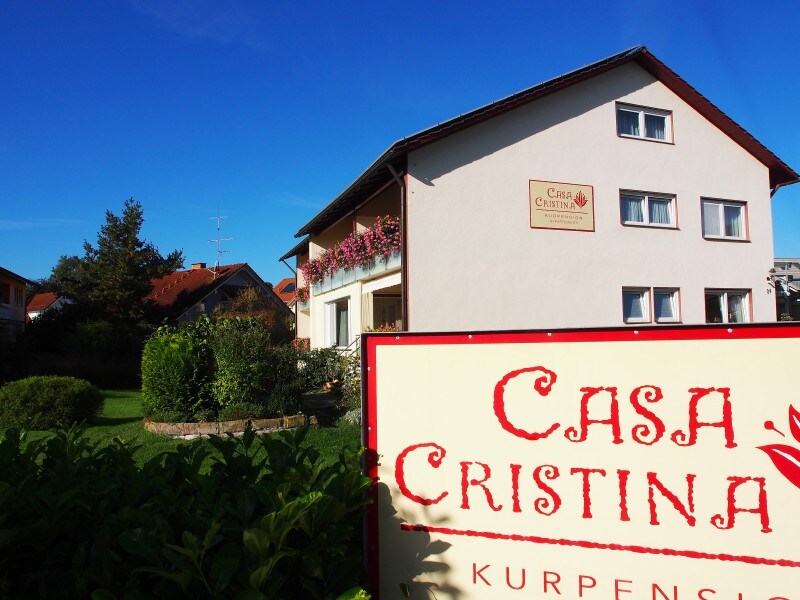 Casa Cristina ， （ Bad Krozingen ） ， 7号单人房，带阳台