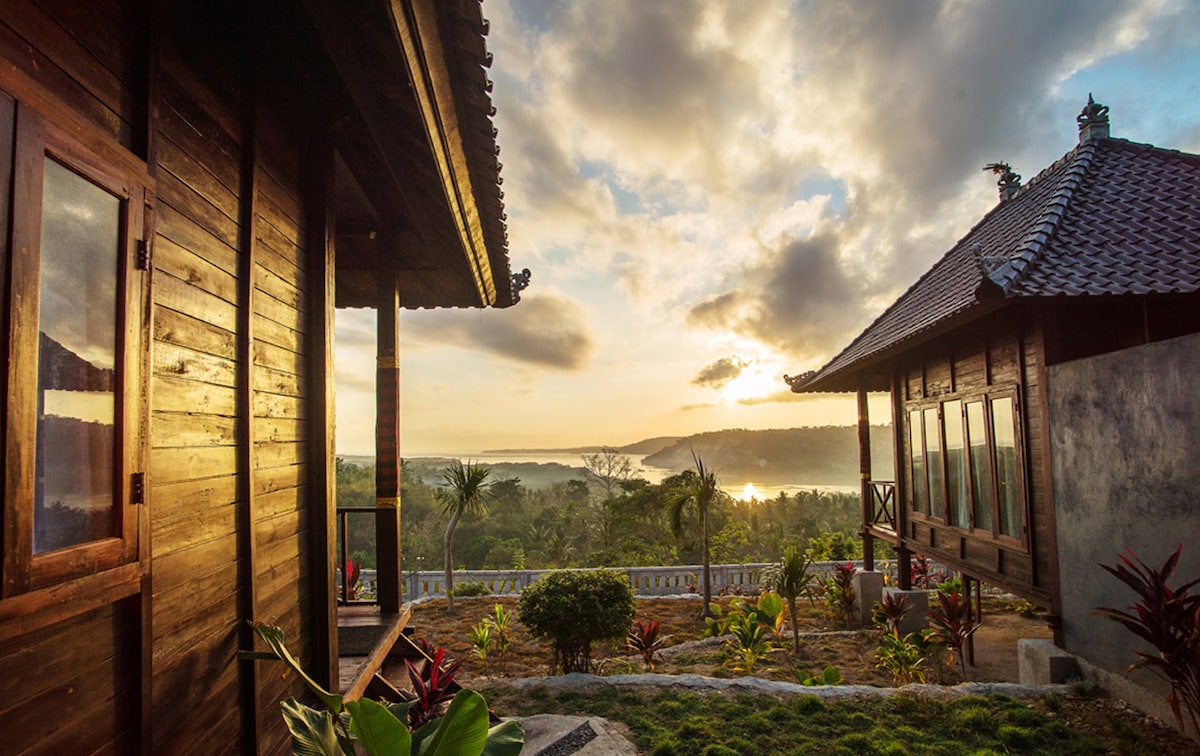 蓝梦岛（ Lembongan ） -海景小屋（含早餐）