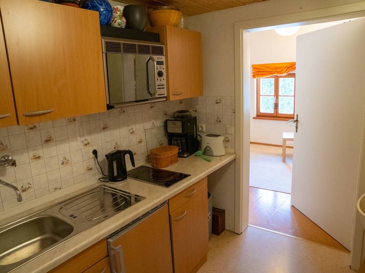 带私人厨房的公寓，位于Bergbauerhof
