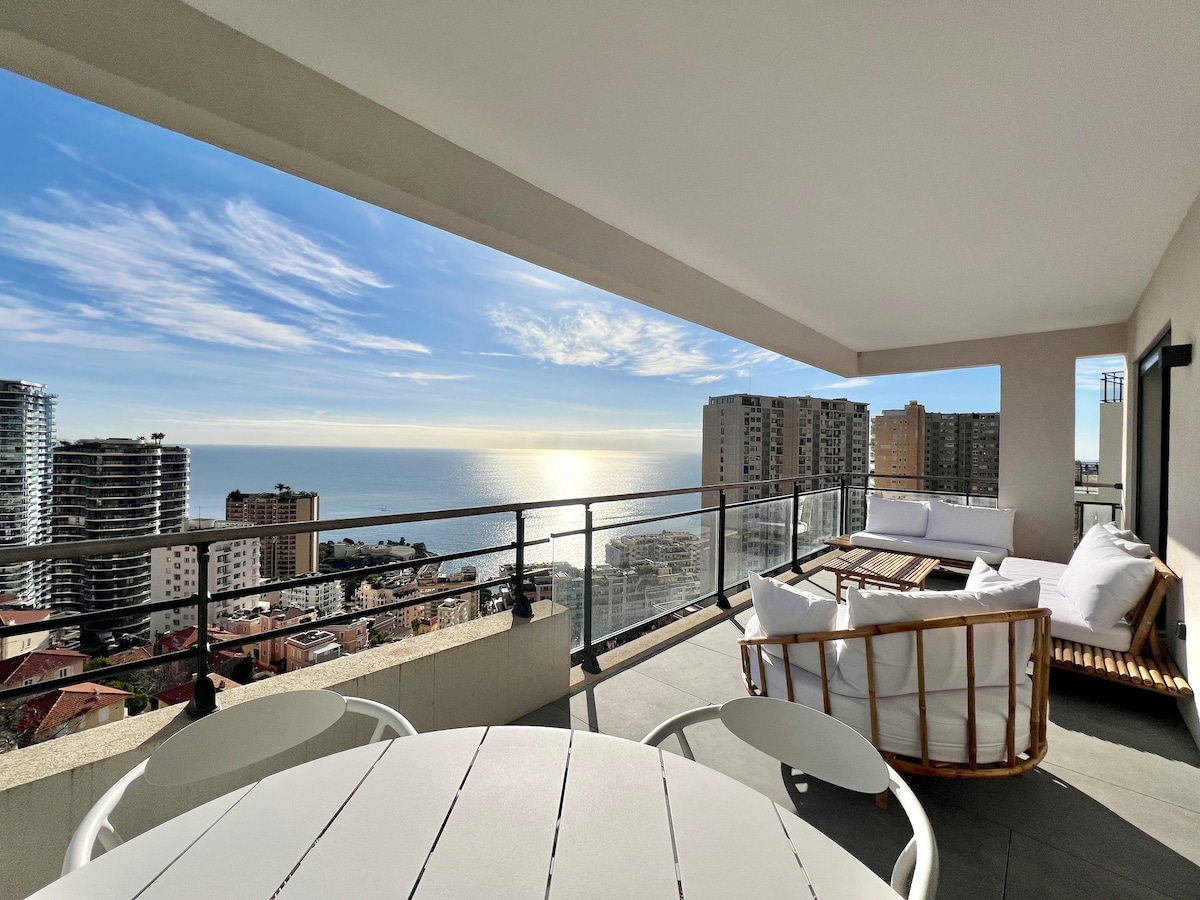 Luxury2bs Monaco&SeaView, InfinityPool&Parking # 24