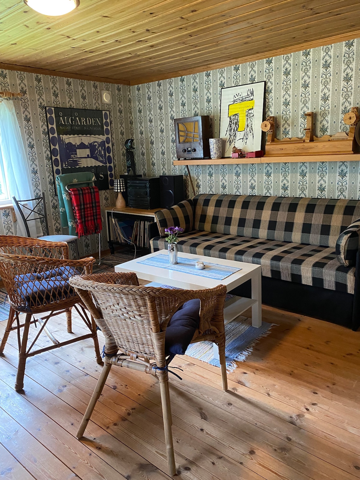 Borås附近乡村的舒适乡村小屋