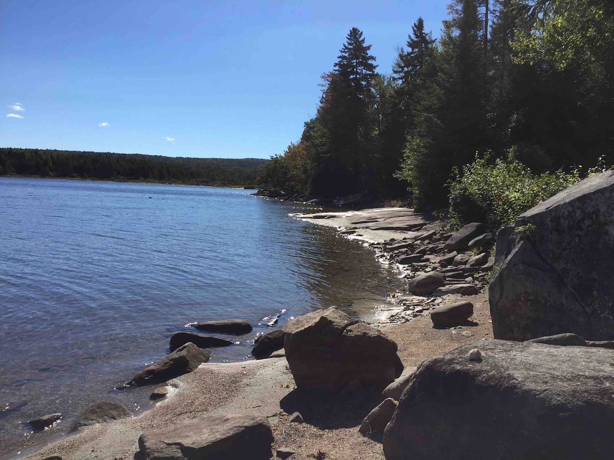 Lakefront Cabin Big Averill Lake Vermont