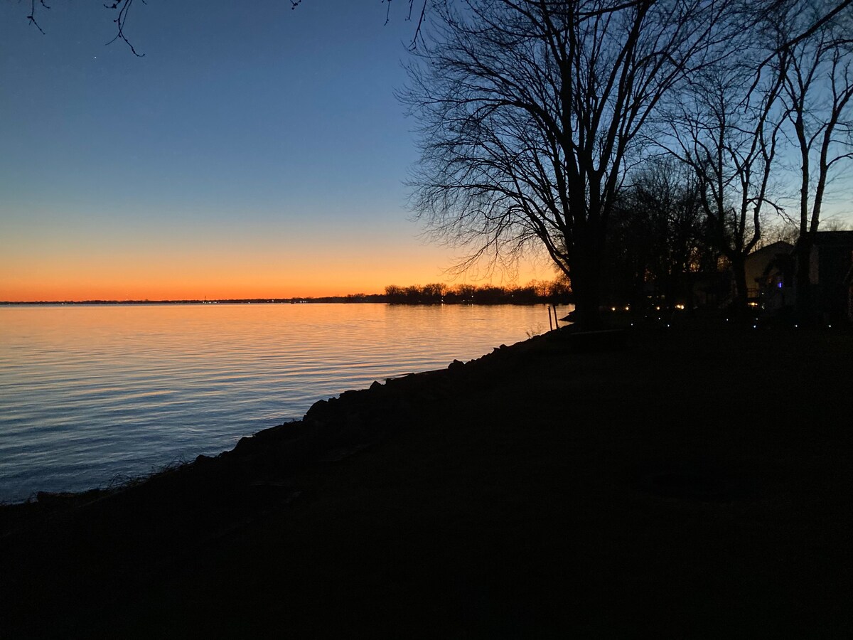 Beautiful house on north end of Lake Winnebago.