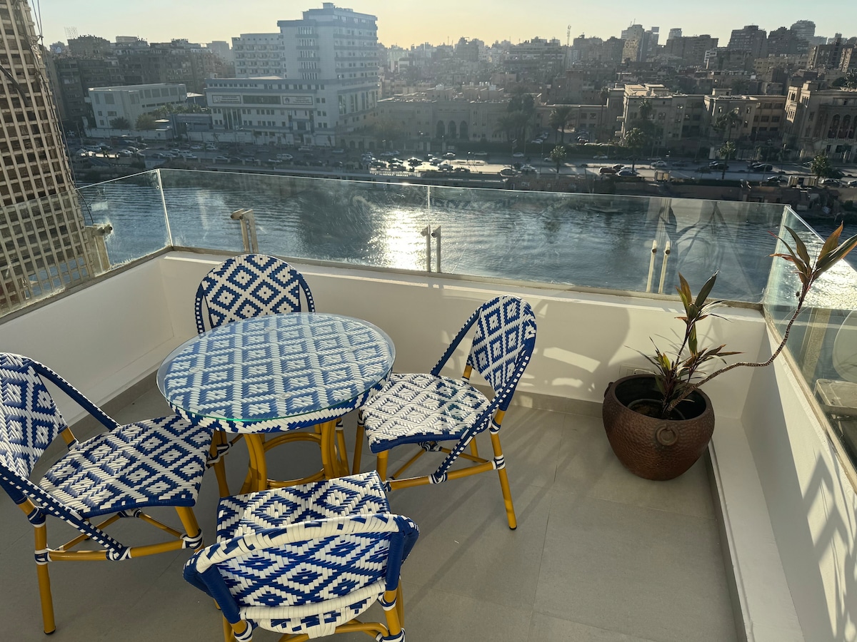 Nile View / New Furnished / Beside Gezira Club