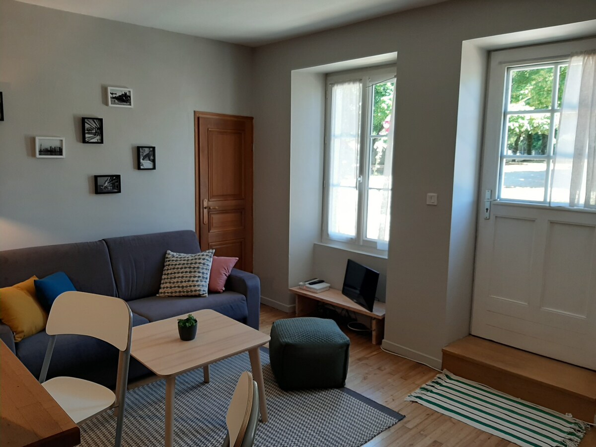 Logement indépendant avec jardin proche Poitiers