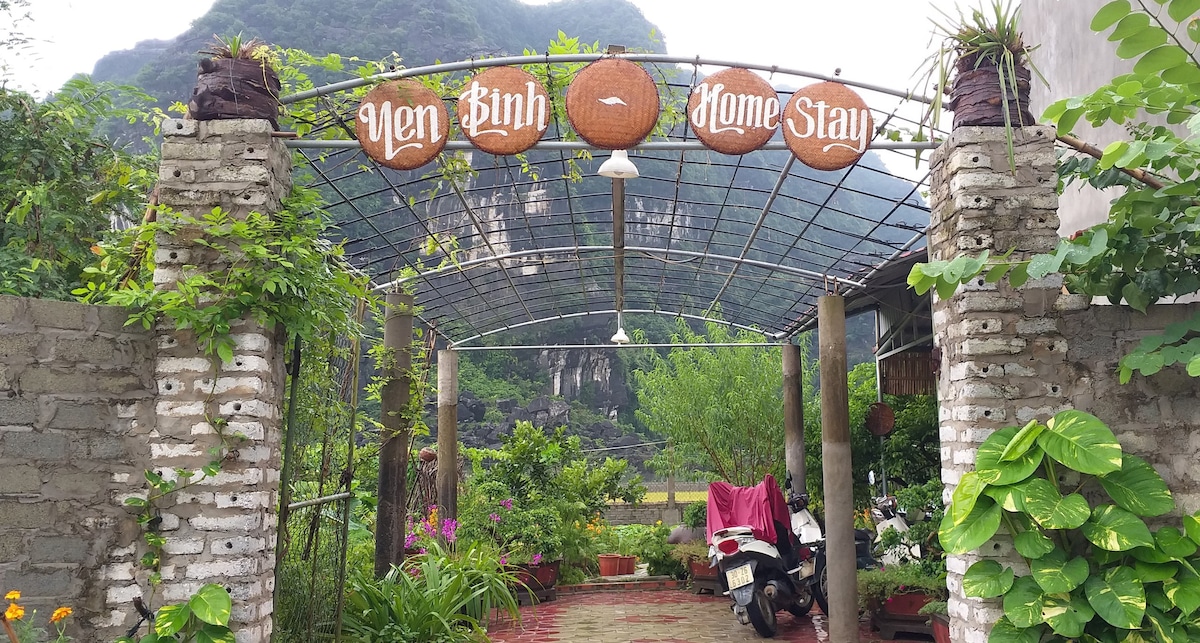 延宾民宿（ Yen Binh homestay ） -花园景观双床房