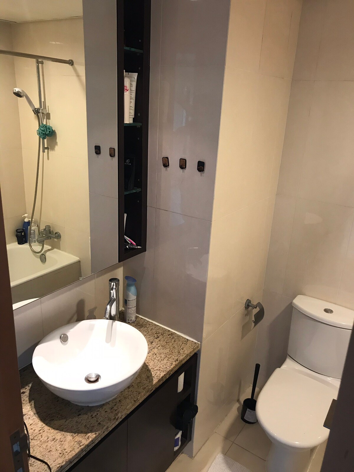 High Floor 1 Bedroom in 2BR flat with balcony