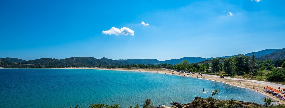 Traditionelles Appartement "Athos Shadow" am Meer